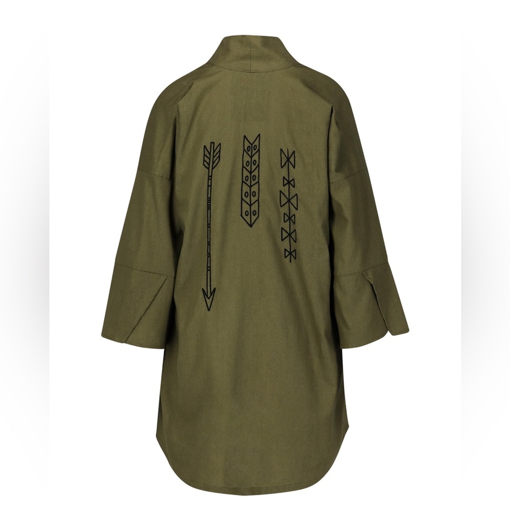Amor & Rosas exist Green Arrow Kimono